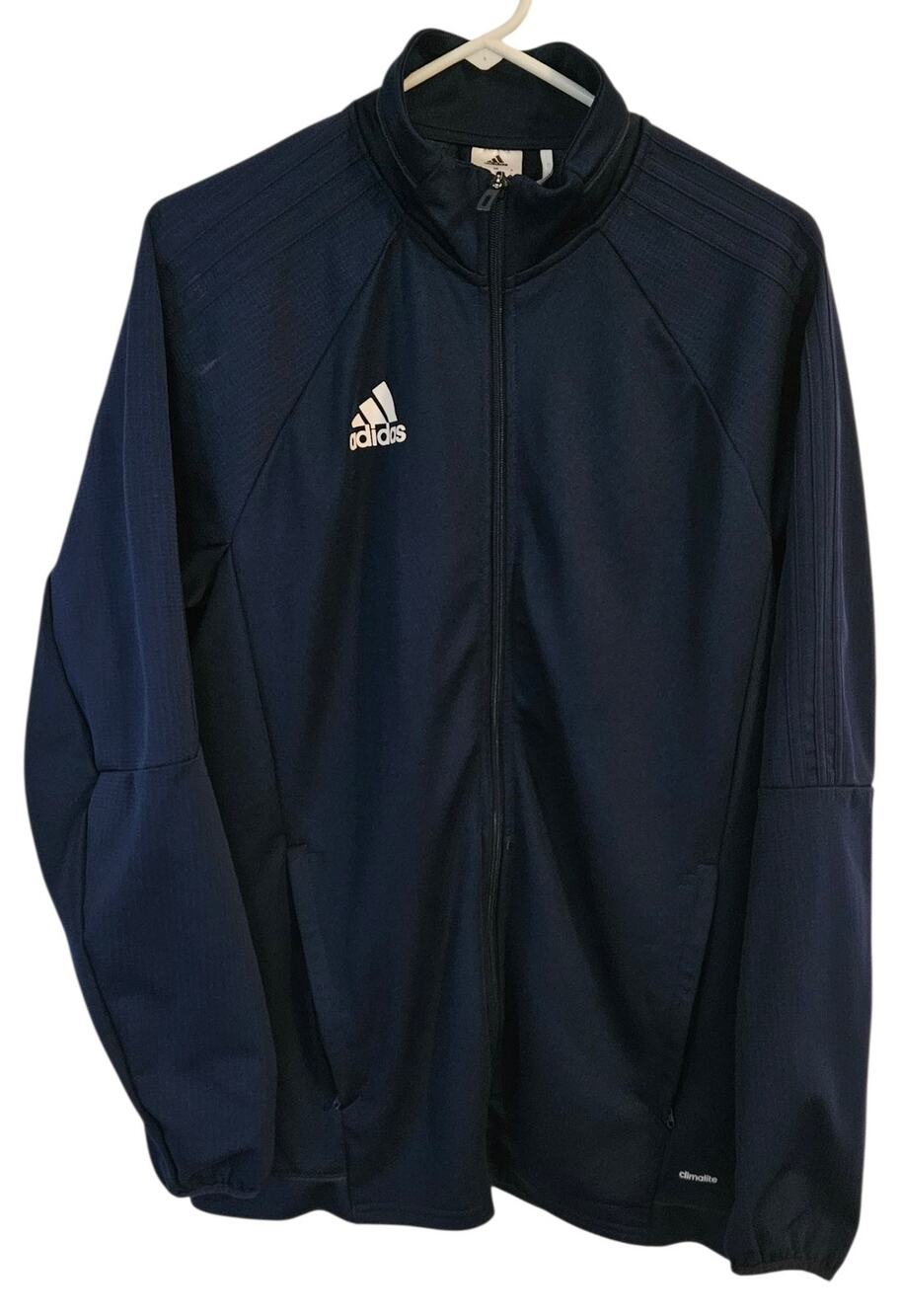 Adidas Climalite zip up athletic jacket lightweight